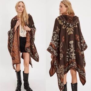 Free People Rown Hooded Duster NWT